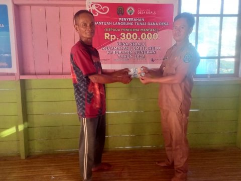 pembagian Blt tahun 2024 desa sibalu